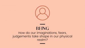 Prompt: How do our imaginations, fears, judgments take shape in our physical realm?