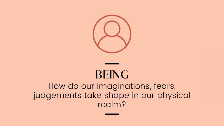 Prompt: How do our imaginations, fears, judgments take shape in our physical realm?